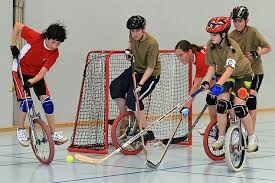 Unicycle Hockey